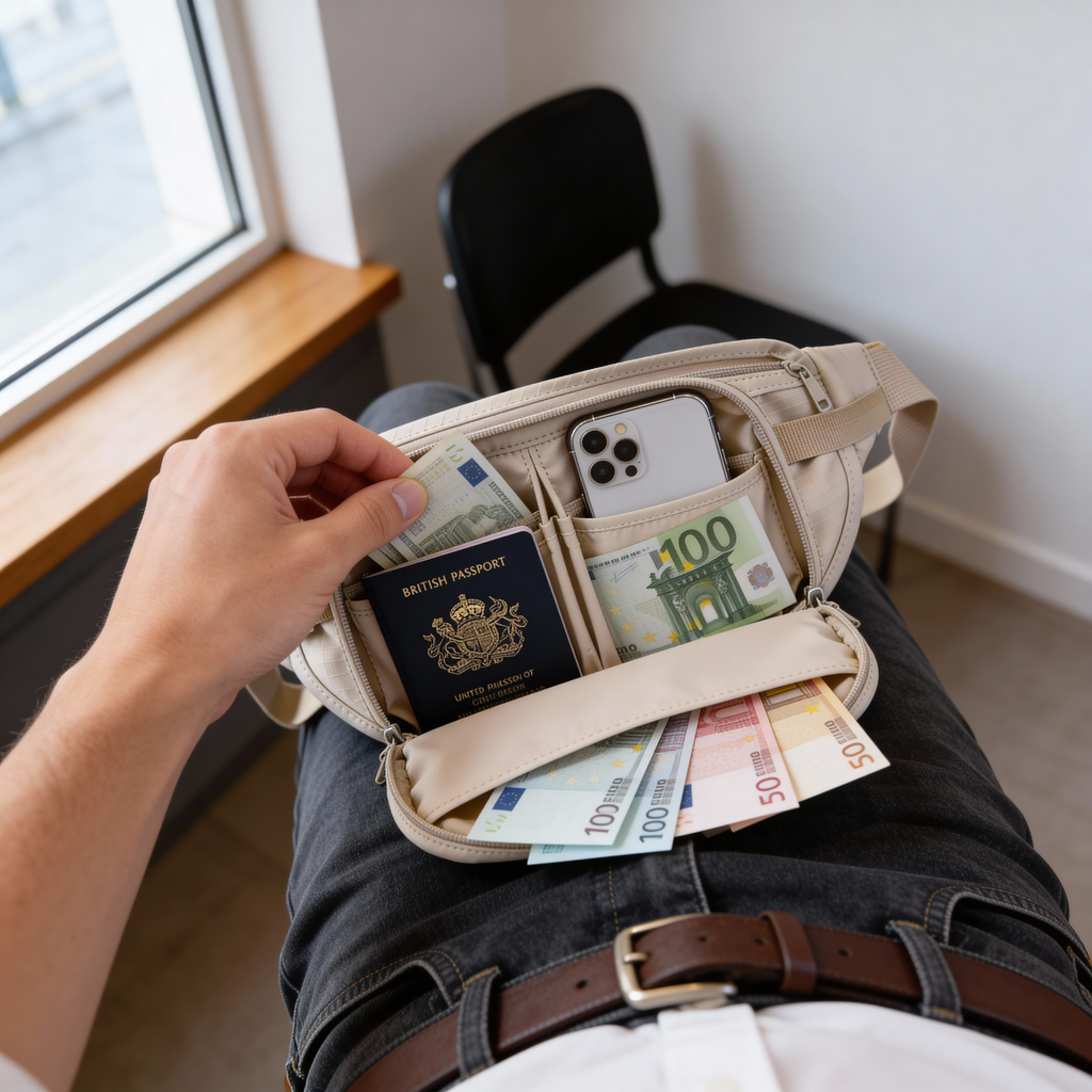 Travel Waist Money Pouch