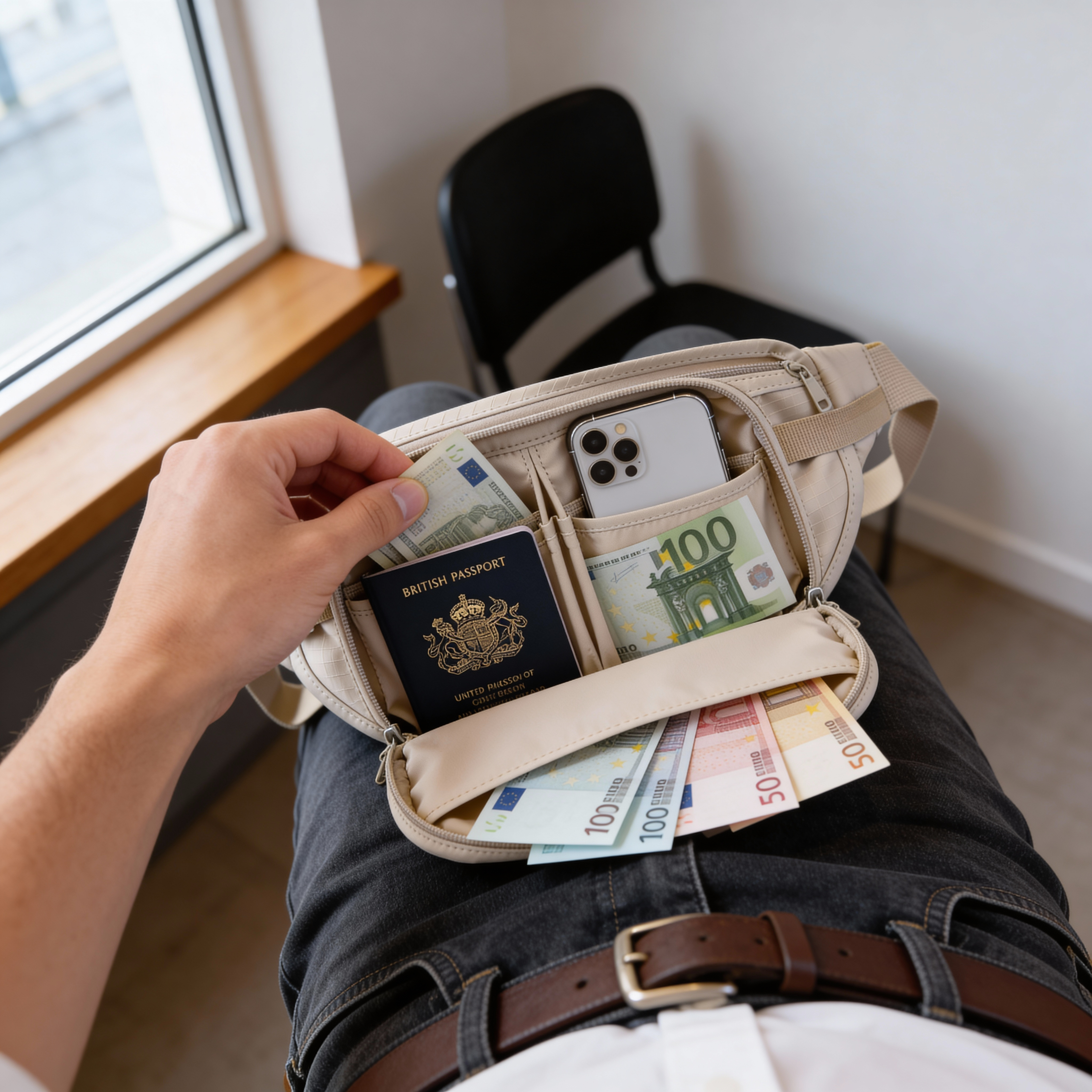 Travel Waist Money Pouch