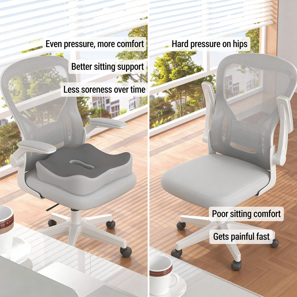 All Day Comfort Memory Foam Cushion